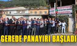 GEREDE PANAYIRI BAŞLADI