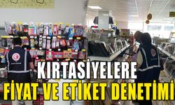 KIRTASİYELERE FİYAT VE ETİKET DENETİMİ