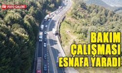 BAKIM ÇALIŞMASI ESNAFA YARADI