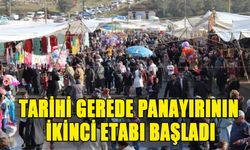 TARİHİ GEREDE PANAYIRININ İKİNCİ ETABI BAŞLADI