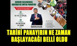 TARİHİ PANAYIRIN NE ZAMAN BAŞLAYACAĞI BELLİ OLDU