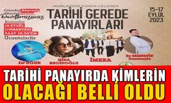 TARİHİ PANAYIRDA KİMLERİN OLDUĞU BELLİ OLDU   