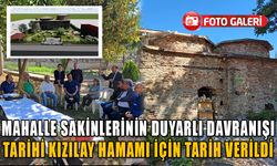 TARİHİ KIZILAY HAMAMI İÇİN TARİH VERİLDİ   