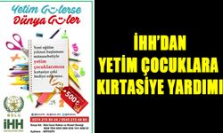 İHH’DAN YETİM ÇOCUKLARA KIRTASİYE YARDIMI