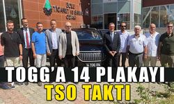 TOGG’A 14 PLAKAYI TSO TAKTI