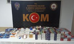 Kastamonu’da kaçak tütün operasyonu: 42 bin 400 adet sahte makaron ele geçirildi