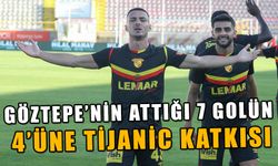 GÖZTEPE’NİN ATTIĞI 7 GOLÜN 4’ÜNE TİJANİC KATKISI