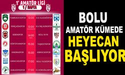 Bolu Amatör Kümede Heyecan Başlıyor