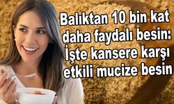 Balıktan 10 bin kat daha faydalı besin: İşte kansere karşı etkili mucize besin