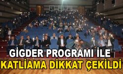 GİGDER programı ile katliama dikkat çekildi