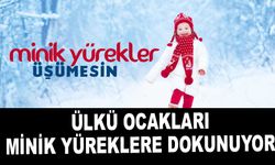 ÜLKÜ OCAKLARI, MİNİK YÜREKLERE DOKUNUYOR