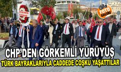 CHP’DEN GÖRKEMLİ YÜRÜYÜŞ