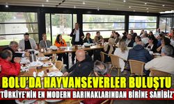 BOLU’DA HAYVANSEVERLER BULUŞTU  “TÜRKİYE’NİN EN İYİ VE EN MODERN BARINAKLARINDAN BİRİNE SAHİBİZ”