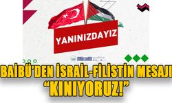 BAİBÜ’DEN İSRAİL-FİLİSTİN MESAJI  “KINIYORUZ!”