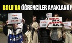 BOLU’DA KYK’DA KALAN ÖĞRENCİLER İSYANDA; “KATİL KYK”