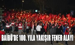 BAİBÜ’de 100. Yıla Yakışır Fener Alayı