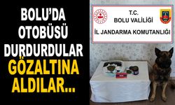 Bolu’da otobüsü durdurdular, gözaltına aldılar…