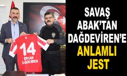 Savaş Abak’tan Dağdeviren’e Jest