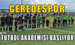 Geredespor futbol akademisi başlıyor