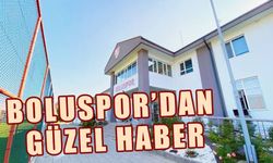 BOLUSPOR’DAN GÜZEL HABER