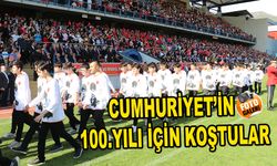 Cumhuriyet’in 100.yılı için Koştular