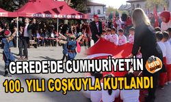 Gerede’de Cumhuriyet’in 100. yılı coşkuyla kutlandı   