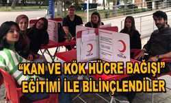 “Kan Ve Kök Hücre Bağışı” Eğitimi İle Bilinçlendiler