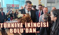 Türkiye ikincisi Bolu’dan…