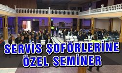 Servis şoförlerine özel seminer