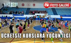 ÜCRETSİZ KURSLARA YOĞUN İLGİ