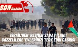 İSRAİL'DEN 'RESMEN SAVAŞ İLANI!