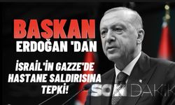 Başkan Erdoğan'dan İsrail'in Gazze'de hastane saldırısına tepki