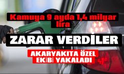 Kamuya 9 ayda 1,4 milyar lira zarar verdiler! Akaryakıt Özel Ekibi yakaladı