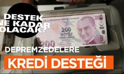 DEPREMZEDELERE KREDİ DESTEĞİ VERİLECEK