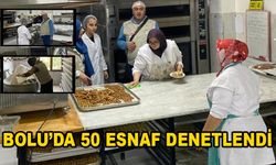 Bolu'da 50 esnaf denetlendi