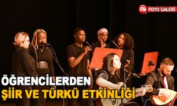 Baibü’de uluslararası öğrencilerden şiir ve türkü etkinliği