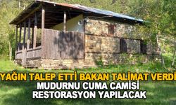 Bolu’da Cuma Camisi restore edilecek