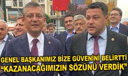 GENEL BAŞKANIMIZ BİZE GÜVENİNİ BELİRTTİ “KAZANACAĞIMIZIN SÖZÜNÜ VERDİK”