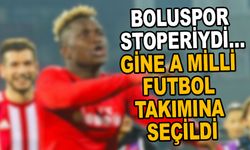 Boluspor Stoperi Naby Youssouf Oulare, Gine A Milli Futbol Takımına Seçildi 