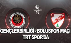 Gençlerbirliği - Boluspor maçı TRT SPOR'da