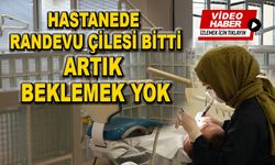 Hastanede randevu çilesi bitti, artık beklemek yok