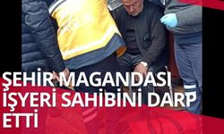 Şehir eşkıyası işyeri sahibinin başını demir çubukla yardı