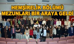 Bolu’da hemşirelik bölümü mezunları bir araya geldi