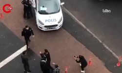 Polis sokak ortasında kadına saldırdı, tehdit etti!
