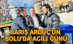 Barış Arduç'un Bolu'da acılı günü