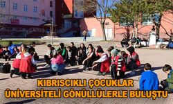 Kıbrıscıklı Çocuklar Üniversiteli Gönüllülerle Buluştu