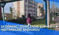 34 öğrenci zehirlenme şüphesiyle hastaneye başvurdu