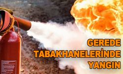 Gerede Tabakhanelerinde Yangın