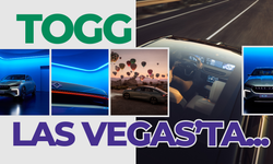 Togg'un T10F modeli Las Vegas'ta CES 2024'te görücüye çıktı