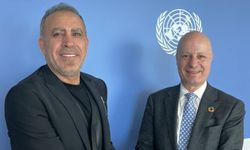 Haluk Levent, Gazze'ye yardım için BM'de